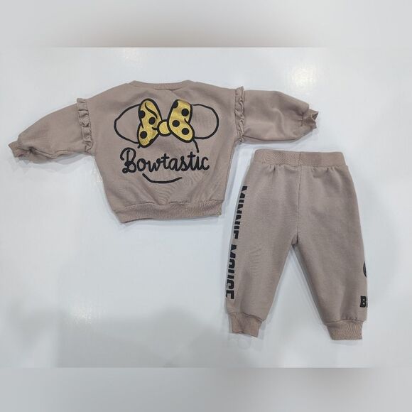 Disney Outfit Bundle Lot Bambi Bambo 101 Dalmatians Minnie Mouse Girls 3-6 Month - Picture 8 of 8